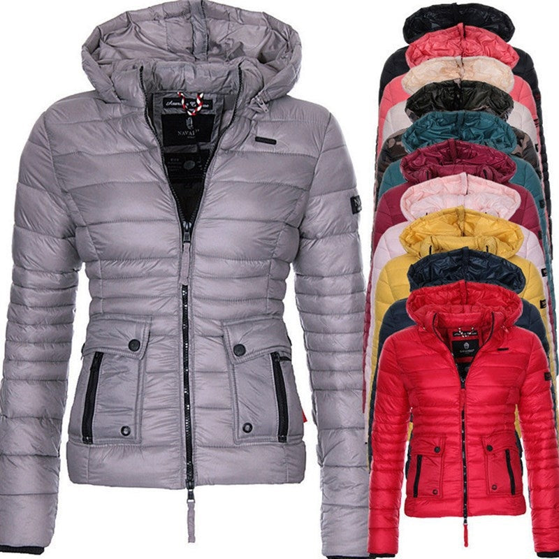 Jackets for Women Winter Red Coat Motorcycle