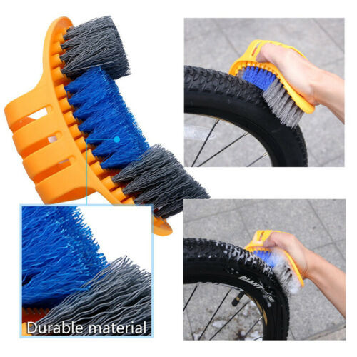 Bicycle maintenance cleaning tool set