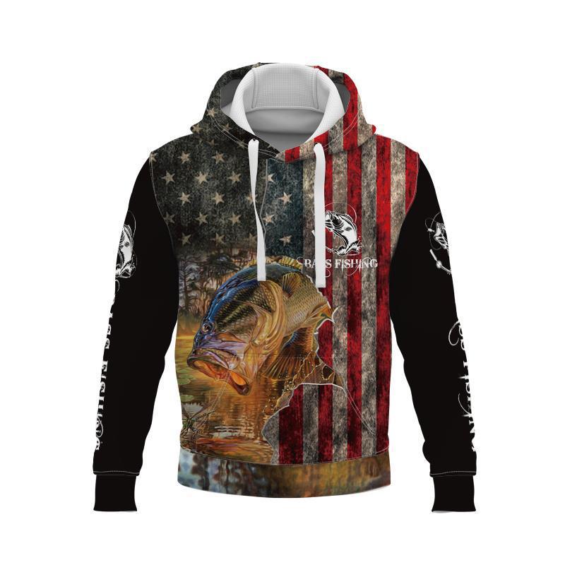 Carp Fishing Hoodie Animal Hunting 3D Printing