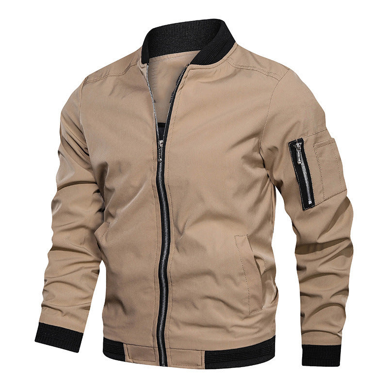 Loose Fat Man Autumn And Winter Casual Baseball Uniform Jacket