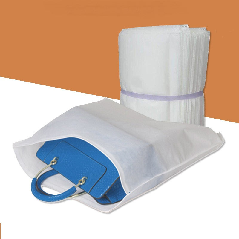 Non-Woven Dustproof Clothing Storage Drawstring Bag With Cord