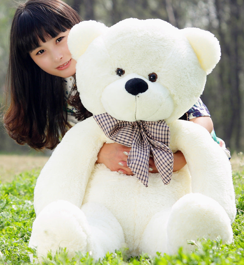 60CM to 200CM cheap giant unstuffed empty teddy bear bearskin coat soft big skin shell Semi-finished plush toys soft kid doll