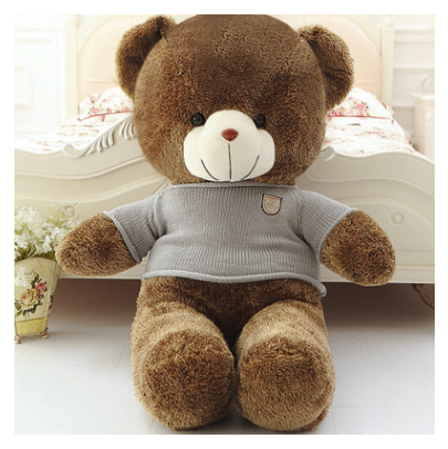 60CM to 200CM cheap giant unstuffed empty teddy bear bearskin coat soft big skin shell Semi-finished plush toys soft kid doll