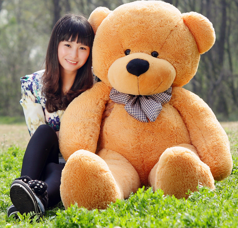 60CM to 200CM cheap giant unstuffed empty teddy bear bearskin coat soft big skin shell Semi-finished plush toys soft kid doll