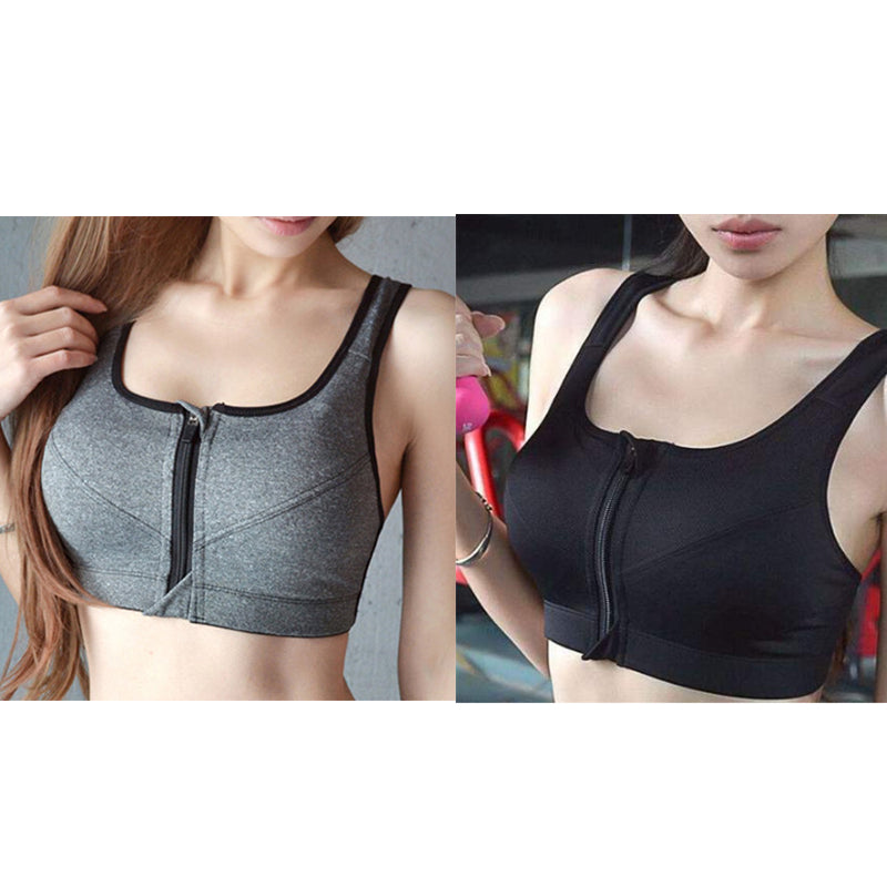 High-strength Professional Shockproof Sports Bra Without Steel Ring Adjustment