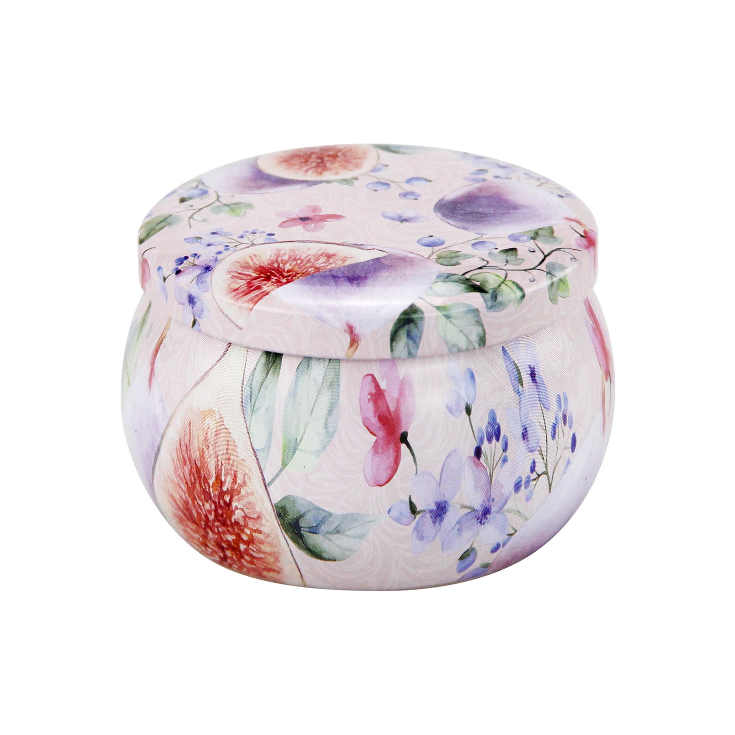 Popular Ethnic Style Aromatherapy Jar Candle Tinplate Wedding Candy Gift Box Round Tea Universal Packaging Box