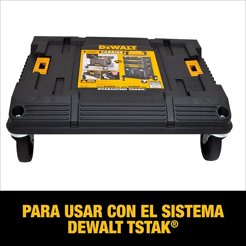 DEWALT DWST17889 TSTAK Tool Storage Organizer Cart Heavy Duty Stacking Pulley Base Pallet Truck