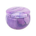 Popular Ethnic Style Aromatherapy Jar Candle Tinplate Wedding Candy Gift Box Round Tea Universal Packaging Box