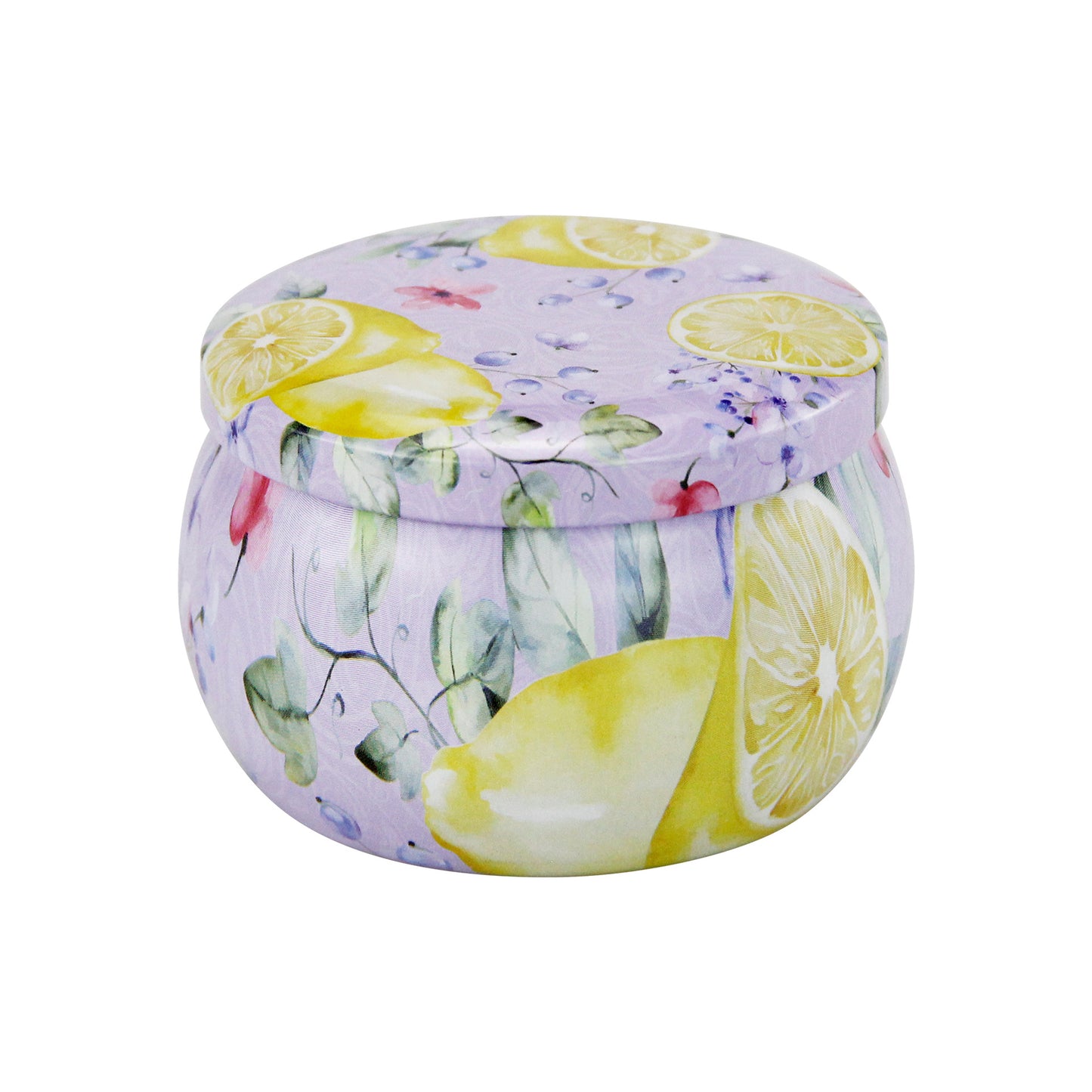 Popular Ethnic Style Aromatherapy Jar Candle Tinplate Wedding Candy Gift Box Round Tea Universal Packaging Box