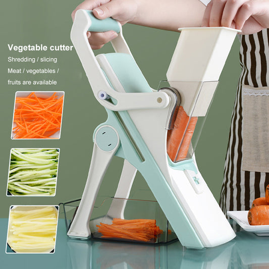 Multifunctional Vegetable Cutter Paper Shredder Kitchen Tool Meat Cutter Pound Garlic Household Shredder Onion Ginger Artifact